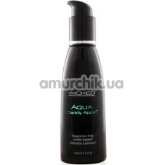 Оральний лубрикант Wicked Aqua Candy Apple - яблуко в карамелі, 120 мл - Фото №1