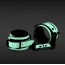 Фиксаторы для рук Glo Bondage Wrist Cuffs, черные - Фото №2