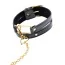 Ошейник с поводком Fetish Fantasy Gold Collar & Leash, черный - Фото №3