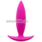 Анальная пробка Bootyful Silicone Unisex Extra Small, розовая - Фото №1