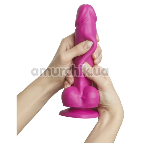 Фаллоимитатор Strap-On-Me Sliding Skin Realistic Dildo M, розовый