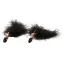 Зажимы для сосков Entice Accesories Feather Nipplettes, черные - Фото №3