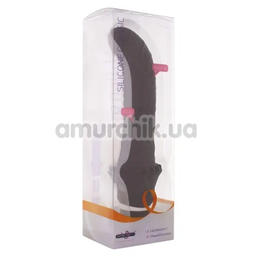 Вибратор для точки G Silicone Classic G-spot, черный