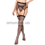 Комплект Art of Sex Deily, черный: пояс + чулки - Фото №1