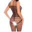 Комбинезон Neo Geo Crotchless Bodystocking, черный - Фото №4