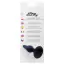 Анальна пробка Boss Series Silicone Black Plug Extra Large, чорна - Фото №7