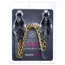 Затискачі для сосків японські з ланцюжком Lucky Bay Nipple Play Gold Chain, срібні - Фото №2