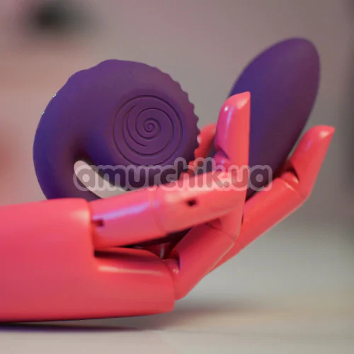 Вибратор для клитора и точки G Snail Vibe Gizi, фиолетовый