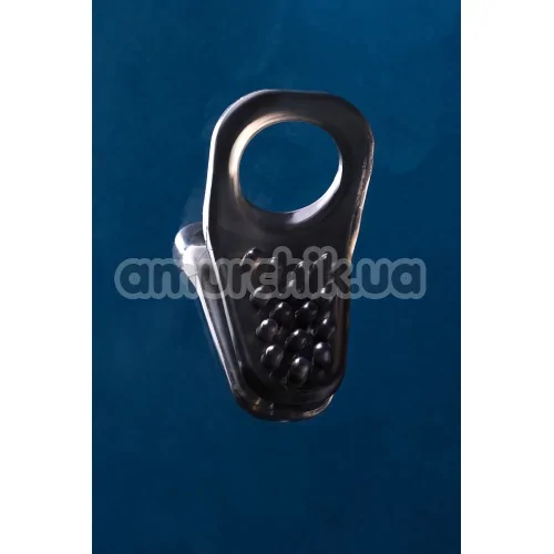 Ерекційне кільце з шипами XLover Cock Ring, чорне