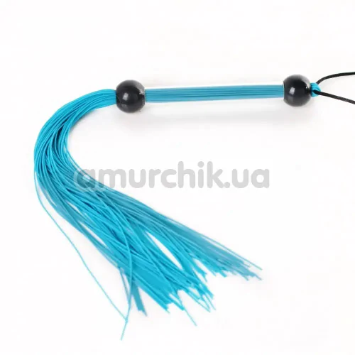 Флоггер DS Fetish Flogger Silicone Temperary М, голубой