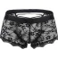 Трусы-боксеры мужские Star Night Sexy Lace Men's Boxers, черные - Фото №5