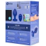 Анальная пробка с вибрацией B-Vibe Vibrating Jewel Plug L/XL, синяя - Фото №10