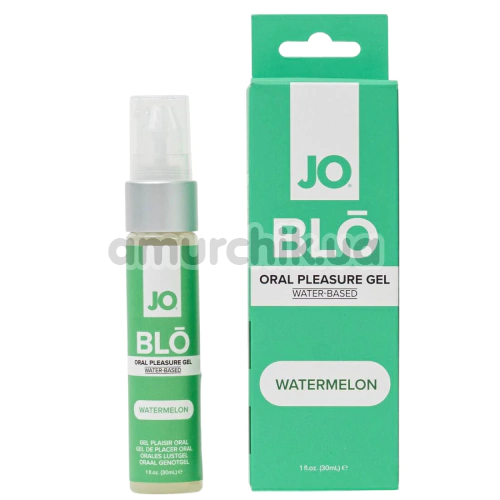 Гель для орального секса с охлаждающим эффектом JO Blo Watermelon - арбуз, 30 мл