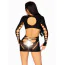Платье Leg Avenue Invite Only Seamless Mini Dress, черное - Фото №6