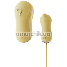 Набір вібраторів Zalo Rose Series Unicorn Set 2-in-1, жовтий - Фото №1