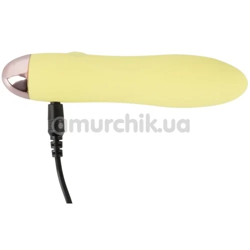 Вібратор Mini Vibrator Cuties Yellow, жовтий