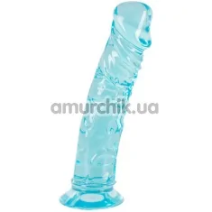 Фаллоимитатор Aqua Quartz 7, голубой - Фото №1