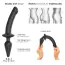 Фаллоимитатор с анальной пробкой Strap-On-Me Switch Plug-In Dildo S, черный - Фото №3