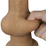 Фаллоимитатор Dual-Layered Silicone Nature Cock LV411031, телесный - Фото №16
