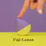 Вібратор Tenga Iroha Mini Fuji-Lemon, жовто-фіолетовий - Фото №4