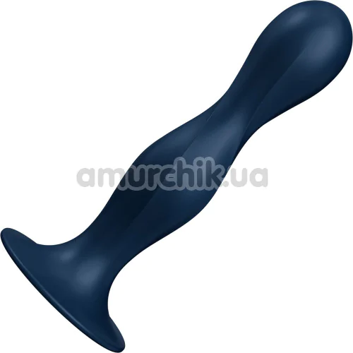 Фаллоимитатор Satisfyer Double Ball-R, синий