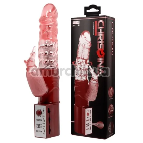 Вібратор Cute Baby Vibrator 004106, червоний