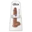 Фаллоимитатор King Cock With Balls, 26.7 см телесный - Фото №6