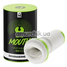 Рукав для мастурбатора Kisstoy Bananasome Rocket X7 - Mouth, білий - Фото №1
