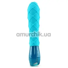 Вібратор KEY Ceres Lace Massager, блакитний - Фото №1
