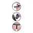 Страпон з вібрацією Twist n 'Shout Vibrating Strap-On, фіолетовий - Фото №4