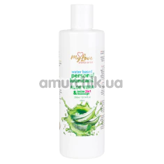 Массажный лубрикант MyLove Aroma Series Personal Lubricant 2in1 Aloe Vera - алоэ вера, 300 мл - Фото №1