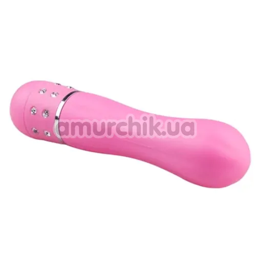 Вибратор Easy Toys Diamond Vibrator с расширением, розовый