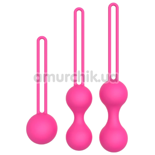 Набір вагінальних кульок Sweet Play Kegel Balls Set A12, рожевий - Фото №1 Набір вагінальних кульок Sweet Play Kegel Balls Set A12, рожевий - Фото №1