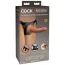 Страпон King Cock Elite Comfy Silicone Body Dock Kit 7, коричневий - Фото №12