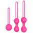 Набір вагінальних кульок Sweet Play Kegel Balls Set A12, рожевий - Фото №1