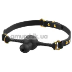 Кляп з фалоімітатором Upko Desire for Mouth Bondage Collection Dildo-shaped Mouth Gag, чорний - Фото №1