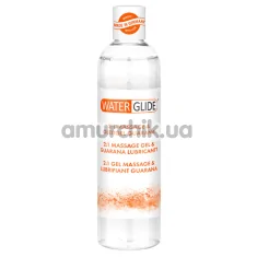 Массажный лубрикант Waterglide 2:1 Massage Gel & Guarana Lubricant, 300 мл - Фото №1