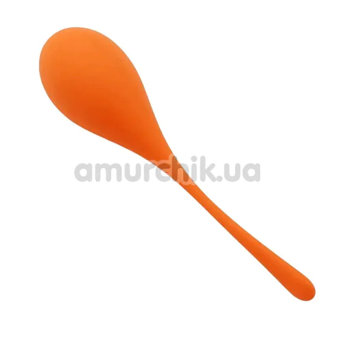 Вагинальный шарик Sweet Em Velvet Lure Kegel Ball 60 г, оранжевый - Фото №1