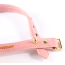 Ошейник с поводком Lockink Sevanda Love Heart Butterfly Leather Collar, розовый - Фото №6