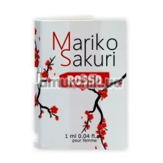 Туалетная вода с феромонами Mariko Sakuri Rosso для женщин, 1 мл - Фото №1