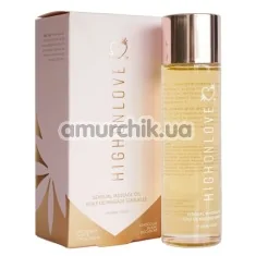 Массажное масло HighOnLove Sensual Massage Oil Decadent White Chocolate - белый шоколад, 120 мл - Фото №1