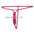 Трусики-стринги Pink String, розовые - Фото №1