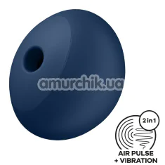 Симулятор орального сексу для жінок з вібрацією Satisfyer Air Power 4, синій - Фото №1
