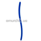 Уретральная вставка Blue Silicone Dilator, голубая - Фото №1
