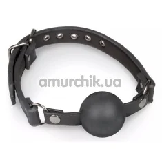Кляп Easy Toys Ball Gag With Large Silicone Ball, черный - Фото №1
