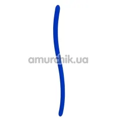 Уретральна вставка Blue Silicone Dilator, блакитна - Фото №1