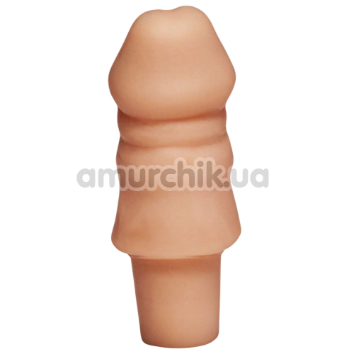 Корок для пляшки у вигляді пеніса Diverty Sex, тілесний - Фото №1