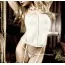Комплект Light Grey Garter Corsage w String: корсет + трусики-стринги - Фото №2