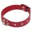 Нашийник Leather Restraints Collar, червоний - Фото №1