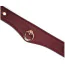 Ошейник с поводком Liebe Seele Wine Red Leather Collar with Chain Leash and Lock, бордовый - Фото №4